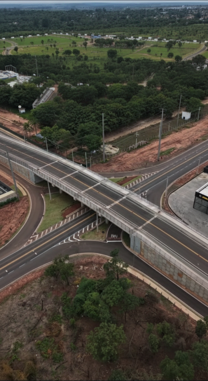 Viaduto Jardim Veraneio Campo Grande MS